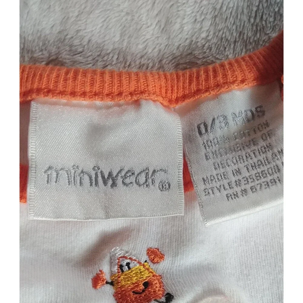 shirt and  pants Miniwear  0 yo 3 months Halloween long sleeve Baby Beginnings